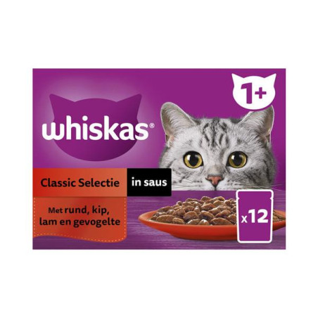 Whiskas mp classic selectie saus