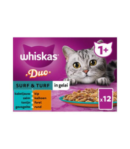 Whiskas mp adult surf&turf gelei