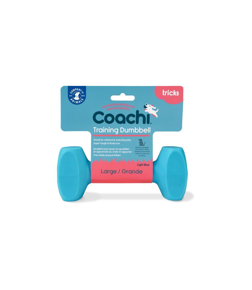 Coachi training dumbell large lblue