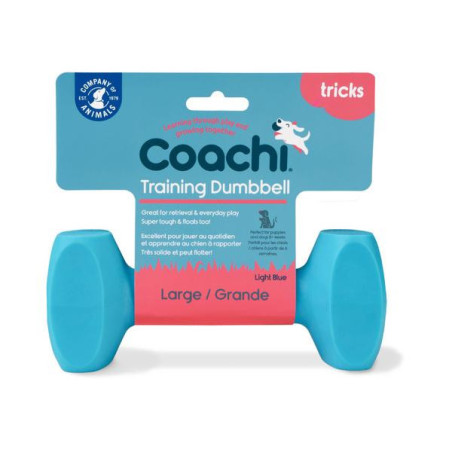 Coachi training dumbell large lblue