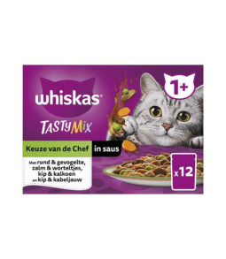 Whiskas mp adult keuze chef saus