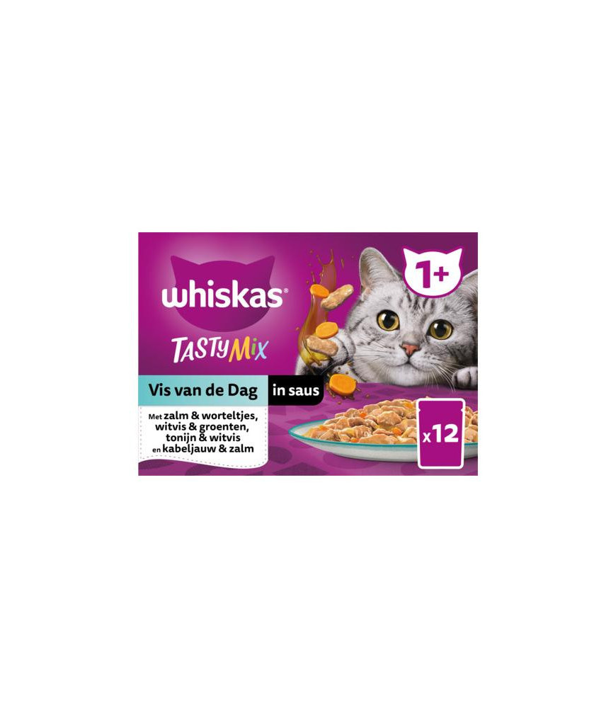 Whiskas mp adult vis vande dag saus