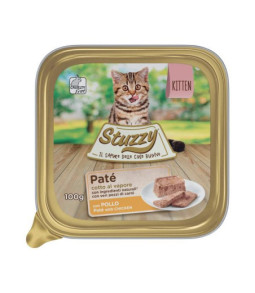 Stuzzy kat pate kitten kip 100gr