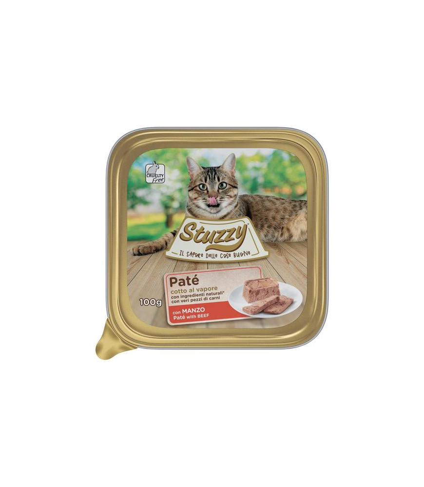 Stuzzy kat pate rund 100gr