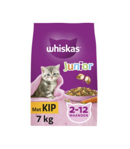 Whiskas junior kip 7kg