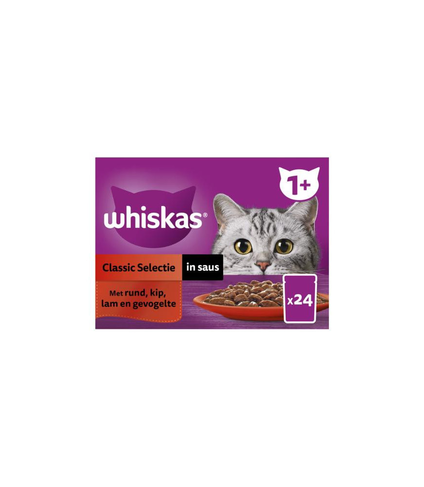 Whiskas mp adult classic 24x85gr