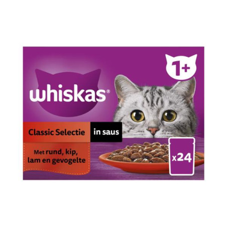 Whiskas mp adult classic 24x85gr