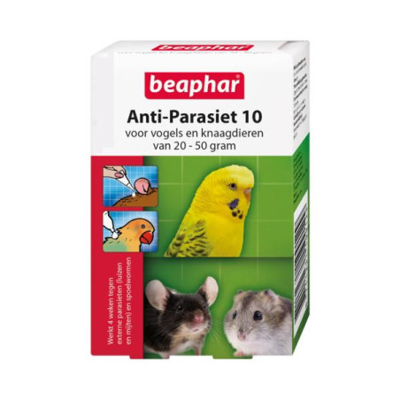 Beaphar anti parasiet 10 kng/vgl