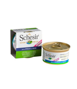 Schesir kitten kip gelei 85gr