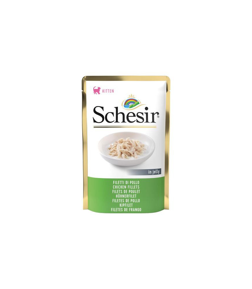 Schesir kitten kip 85gr