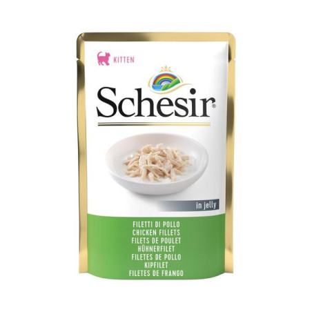 Schesir kitten kip 85gr