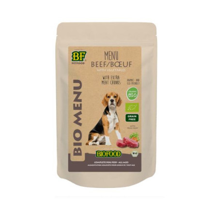 Biofood organic rund menu 150gr