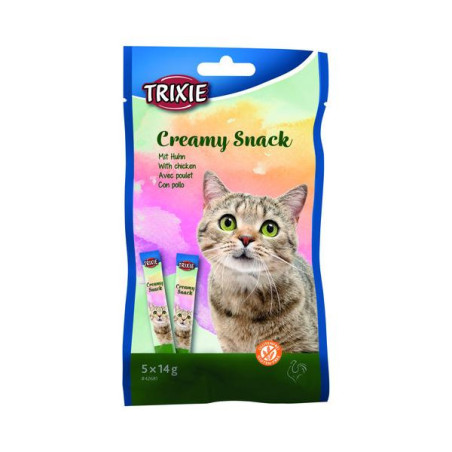 Trixie creamy snack met kip 5x14gr