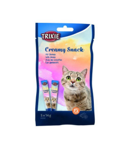 Trixie creamy snack garnalen 5x14gr