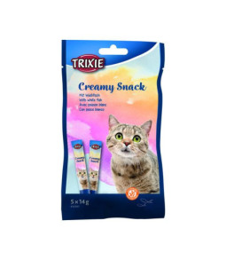 Trixie ceamy snack witvis 5x14gr