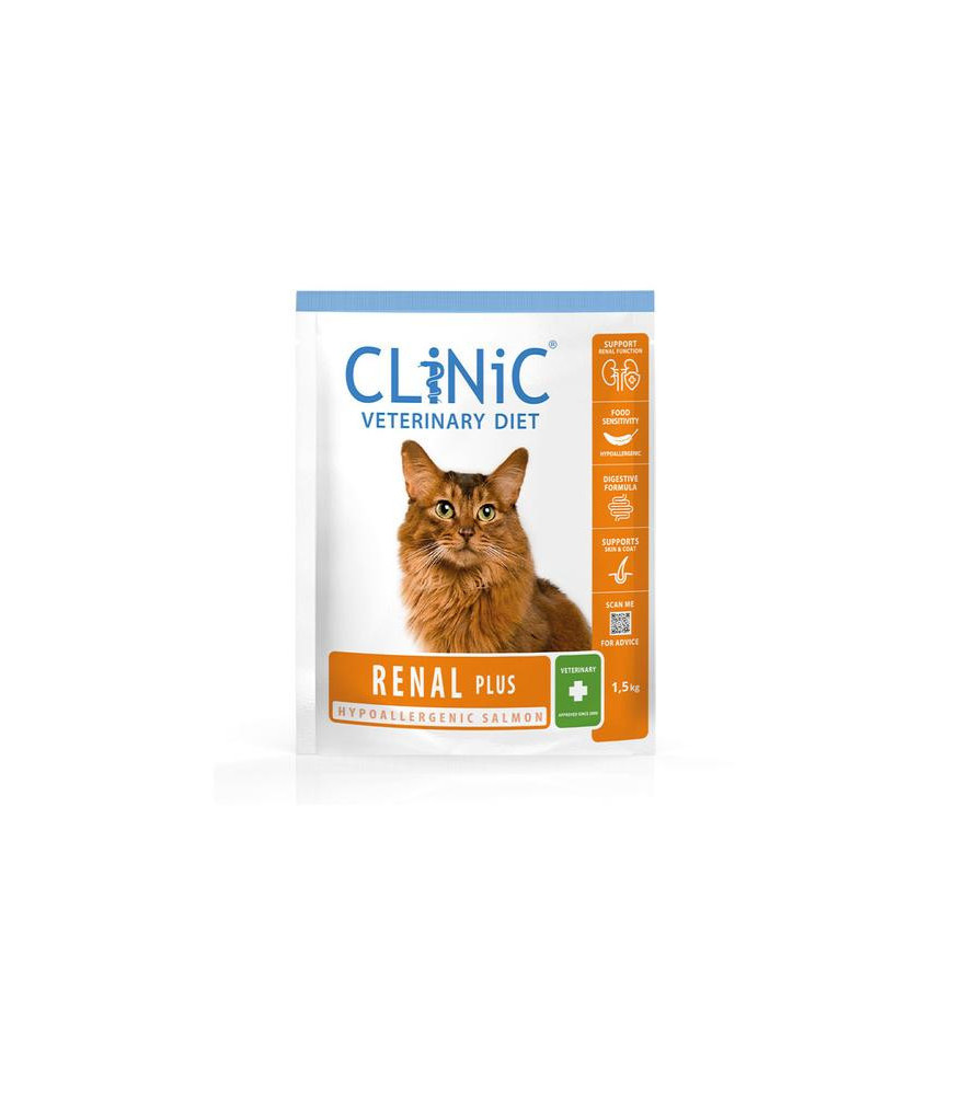 Clinic kat renal plus zalm 1.5kg