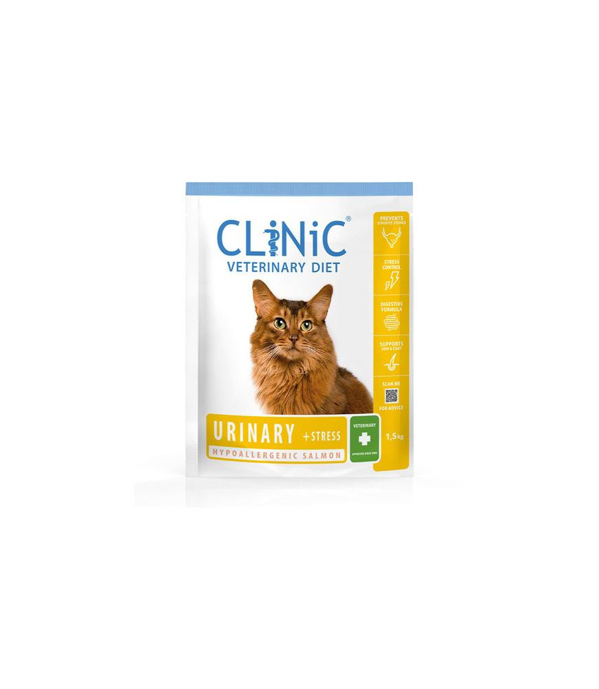 Clinic kat urinary stress zalm 1.5k