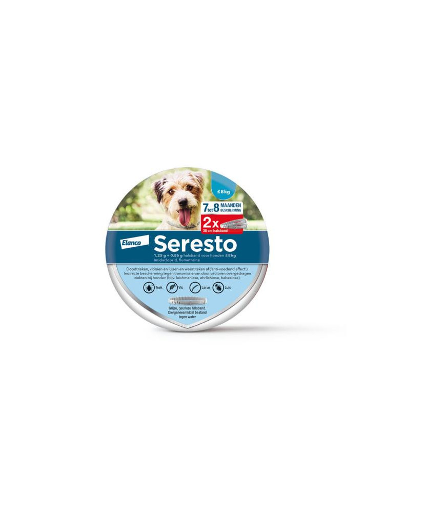 Seresto band kleine hond 2 stuks