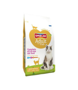 Smolke kat adult vis/rijst 4kg