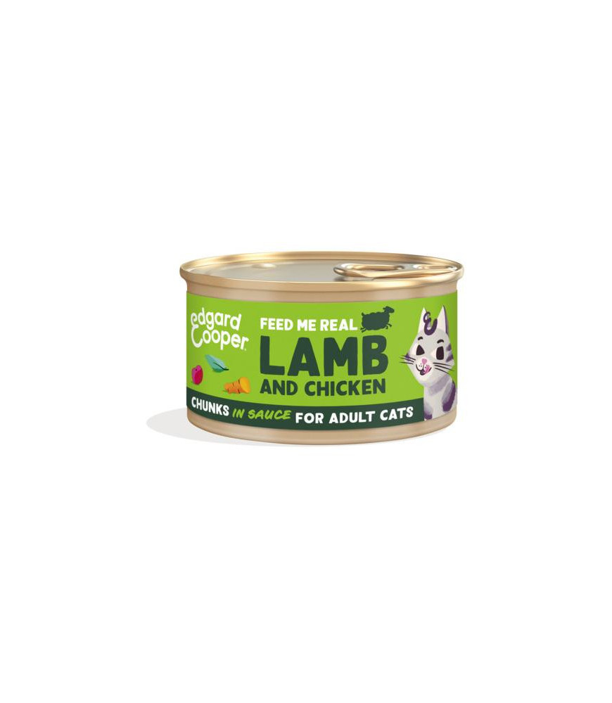 E&c kat adult blik chunks lam 85gr