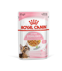 Kitten sterilised jelly 12x85 g