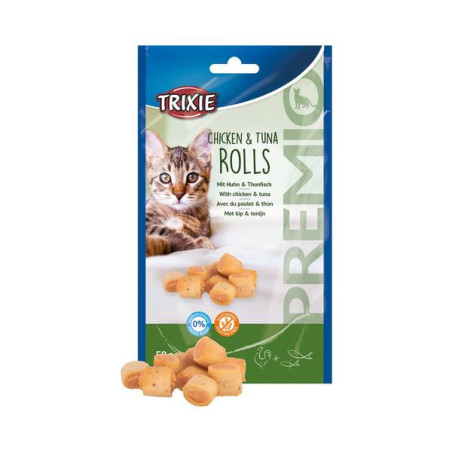 Premio kip/tonijn rolls 50gr