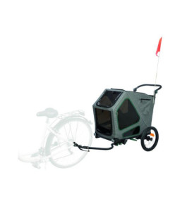 Fietskar grijs/salie md 71x95 cm