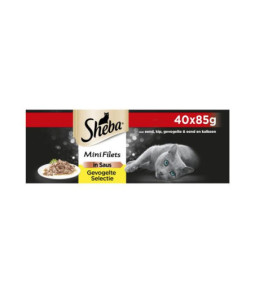 Sheba mp mini filets in saus 40x85g