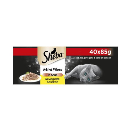 Sheba mp mini filets in saus 40x85g