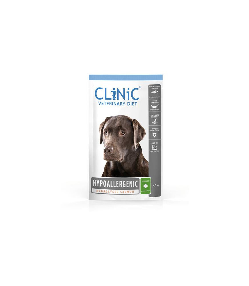 Clinic hond hypo zalm 2.5kg