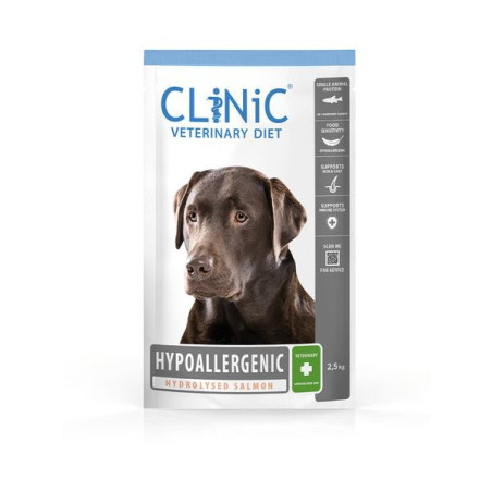 Clinic hond hypo zalm 2.5kg