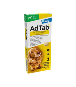 Adtab kauwtablet hond 11-22 kg 3 st