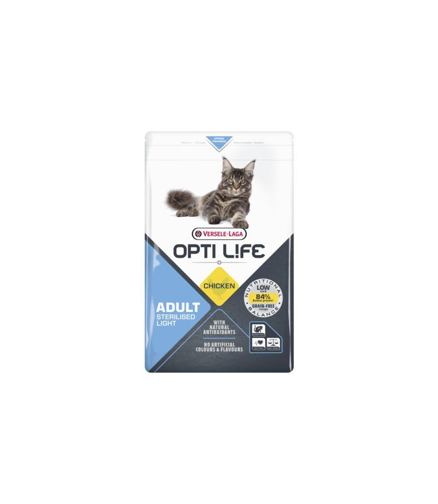 Opti life kat sterilised/light 1kg