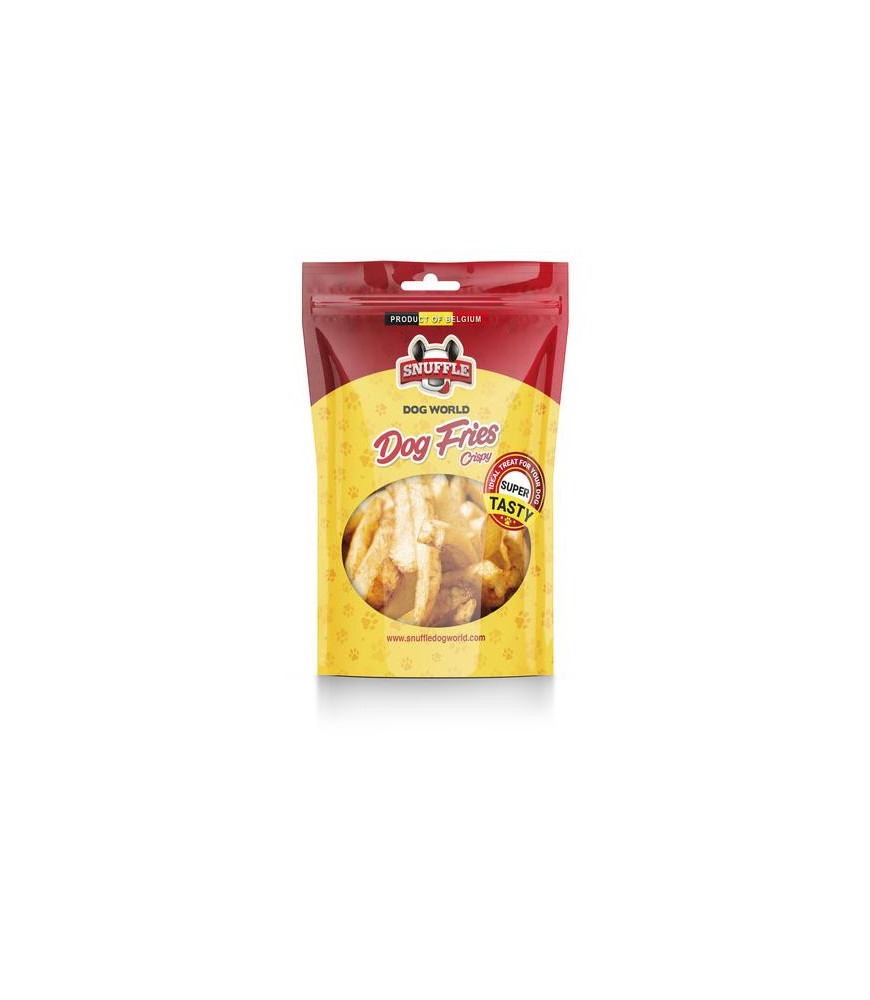 Snuffle dog fries crispy kip 40 gr