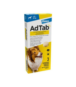 Adtab kauwtablet hond 22-45 kg 3 st