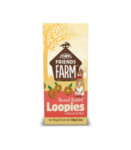 Russel loopies carrot/mint 100gr