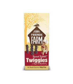 Russek twiggies appel/berry 100gr