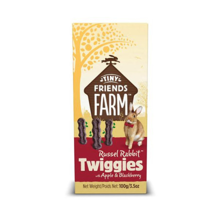 Russek twiggies appel/berry 100gr