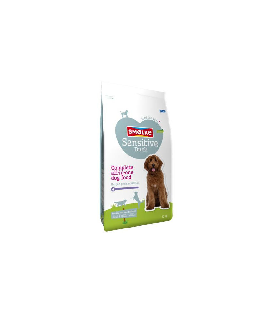 Smolke hond sensitive eend 12 kg