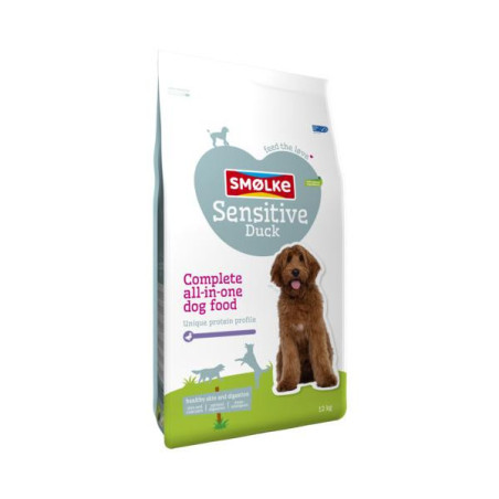 Smolke hond sensitive eend 12 kg