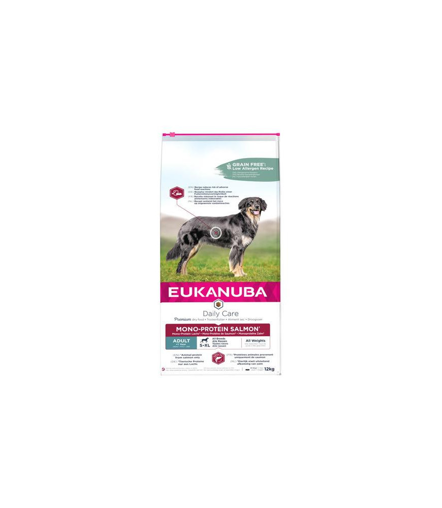 Eukanuba adult mono zalm 12kg