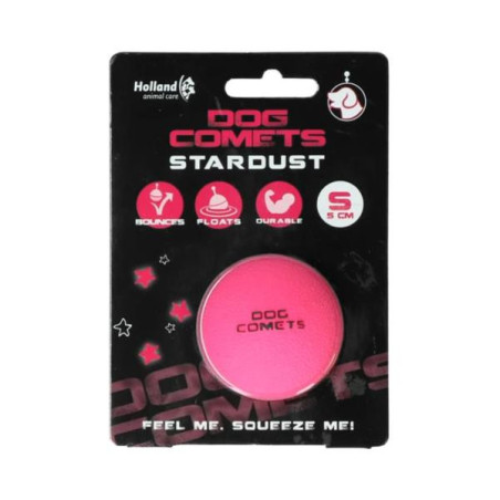 Dog comets bal stardust roze sm