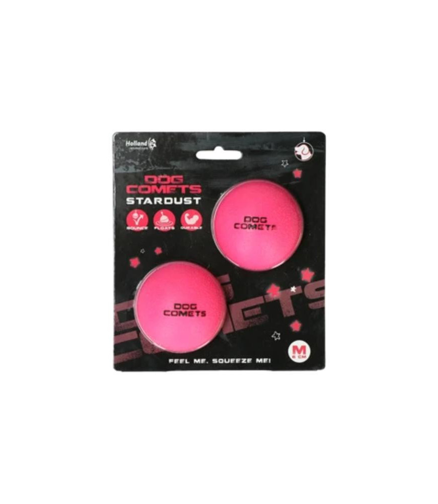 Dog comets bal stardust roze m 2st