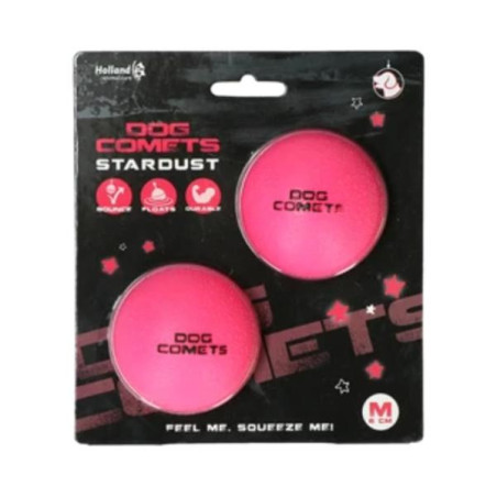 Dog comets bal stardust roze m 2st