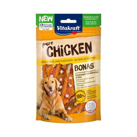 Vita bonas sticks kip/kaas 80gr