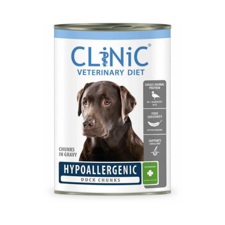 Clinic hond blik eend hypoallergeen