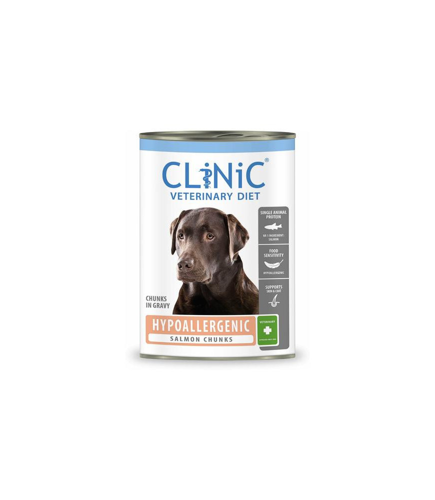 Clinic hond blik zalm hypoallergeen