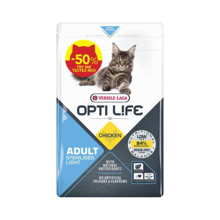 Opti life kat light/steril 1.5 kg