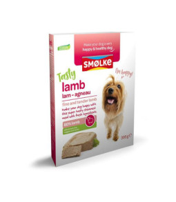 Smolke hond gestoomd lam 395gr