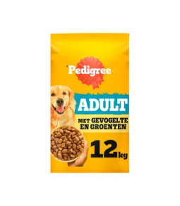 Pedigree droog adult kip 12kg